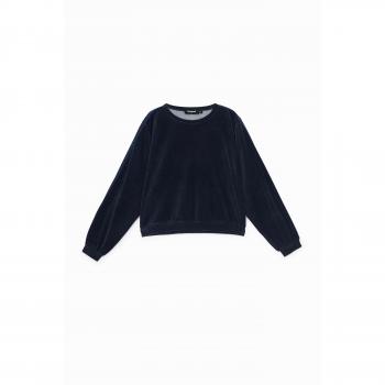 Desigual Kapuzenpullover für Damen Blau M