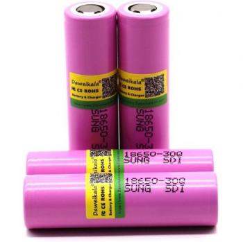 Batería de litio 18650 3000mAh para linterna Samsung