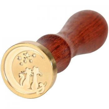 Timbre Scrapbook Animal Feu