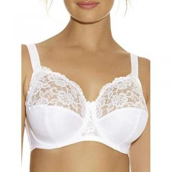 Women's Full Cup Bra – Fantasie Belle in White