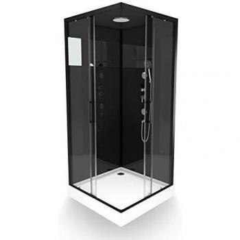 Cabina Ducha Espejo 90x90x215cm AURLANE