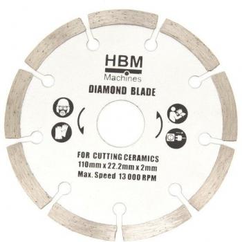 Lame Widia pour scie HBM 110 mm