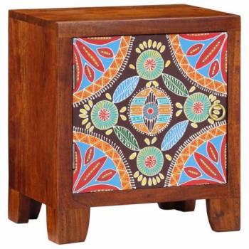 Acacia Solid Wood Bedside Table
