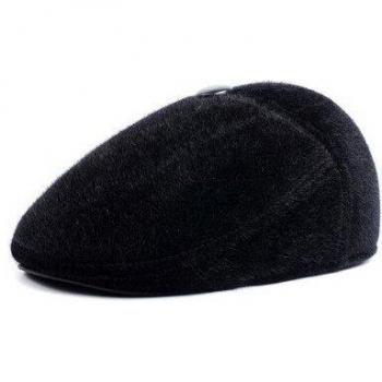 SILOQIN Middle-Aged Men's Warm Earmuff Hat
