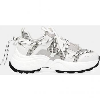 Zapatillas Steve Madden Tazmania gris blanco mujer