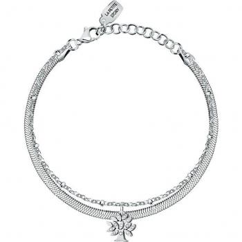 Men's Silver Family Bracelet with Tree of Life