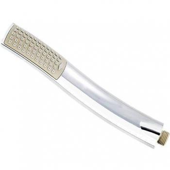 Infactory Duschkopf Stab: Wassersparende Design-Stabbrause 'Flat-Stream', 55 superfeine Düsen