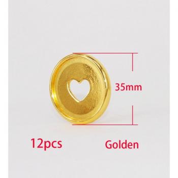 12pcs 35mm Mushroom Planner Binding Discs