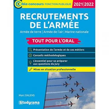 Recrutements de l'armée: Tout pour l'oral 2021/2022