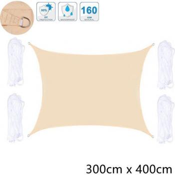 Couverture d'ombre étanche pour piscine