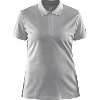 Damen Polo Craft Core Unify – Graues Modell, S