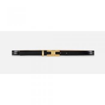 3D Logo Chic Belt, M, Black – by Elisabetta Franchi