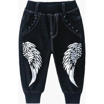 Pantalon Bébé Garçon Sifafos en Jean Noir