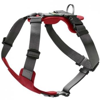 Pettorina Mista Hunter Aalborg Rossa (M/L) – Accessori Collare & Guinzaglio