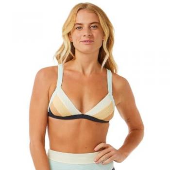 Rip Curl Top Bikini Block Party Fissato Triplo Navy L