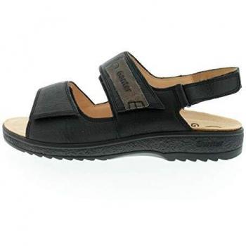 Ganter Herrenschuhe Holger H Sandalen Offen Schwarz 43