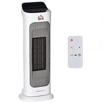 Chauffage soufflant oscillant 2000 W radiateur céramique PTC 3 niveaux de puissance avec télécommande