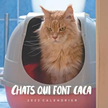 Chats qui font caca Calendrier: Calendrier 2023