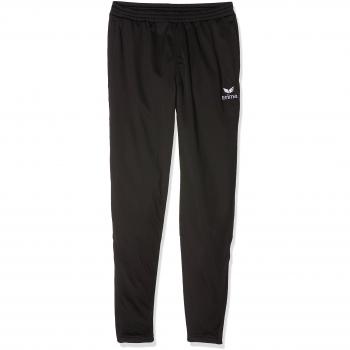 Schwarze Erima Trainingshose für Kinder – 164 cm, Wadeneinsatz