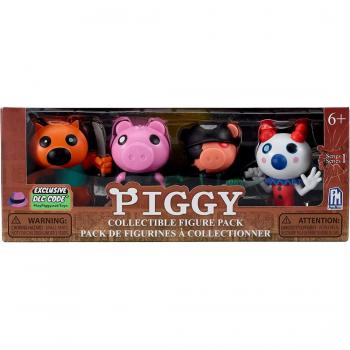 Pack de 4 Figuras Piggy: Skins 8cm (Serie 1)