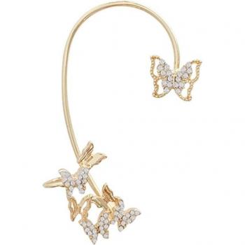 Mini boucles d'oreilles papillon sans piercing
