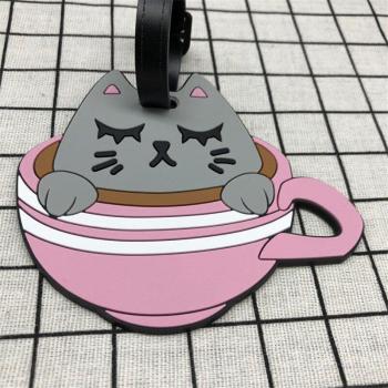 Identificador de Equipaje con Personajes de Dibujos