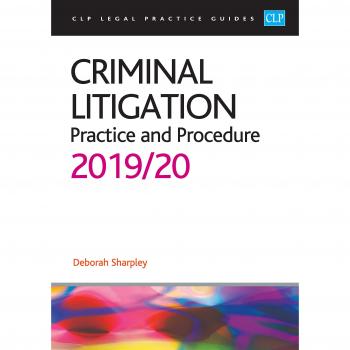 Criminal Litigation: 2019/2020