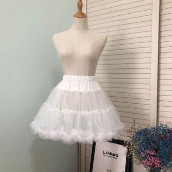 Crinoline courte unie