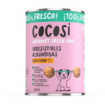 Cocosi Albóndigas de Cerdo 400 g – Lata Húmeda y Nutritiva