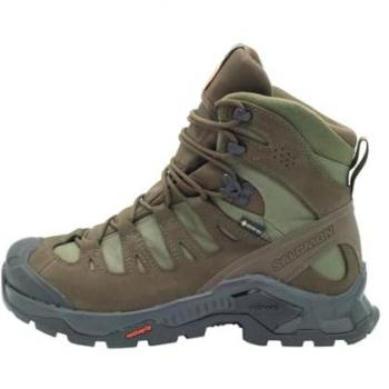 Salomon Herren Wanderstiefel Quest Tracker GTX – Erde Braun / Grün – UK 11 (EU 46)