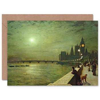 Grimshaw’s Thames Scene – Limited Edition Painting Card