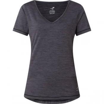 Manga Corta Energetics Gaminel SS W Training Dry Plus, color negro, mujer