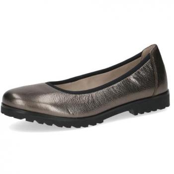 Ballerine Luxe Métallique en Cuir P.40