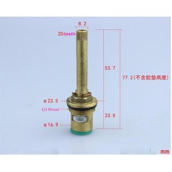 Grifo 4P PPR Controlador de Flujo Cerámico Doble Diente Accesorios Ocultos