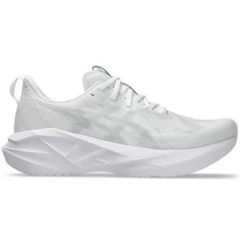 ASICS Novablast 5 White & Gray Men's Performance Sneakers UK 11