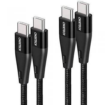 Fast Charge USB-C Cable Set – 60W, 3A, Braided 2M & 1.2M