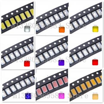 100pcs High Power 0.5W 5630/5730 SMD LEDs Red Green Blue Yellow UV
