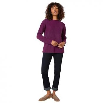 M & Co Damen Strickpullover in Lila