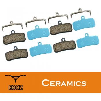 4 Pairs High-Performance Ceramic Disc Brake Pads for SHIMANO M9120 M8120 M7120 MT520 MT420 Saint M810 M820 ZEE M640 H01