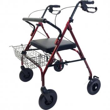 Schwerlast-Rollator GoLite 200 XXL bis 200 kg mit abnehmbarem Korb