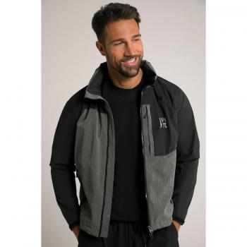 Giacca JAY-PI Plus Size per outdoor, Uomo, black, Taglia XXL