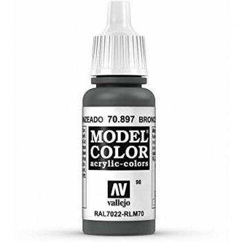 Acrylfarbe Vallejo Model Color Bronzegrün 17 ml