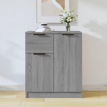 Vidaxl Buffet Sonoma 60×30×70 cm Gris Bois d’ingénierie
