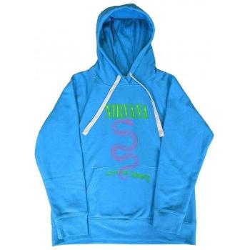 Nirvana Hoodie L Blu Neon