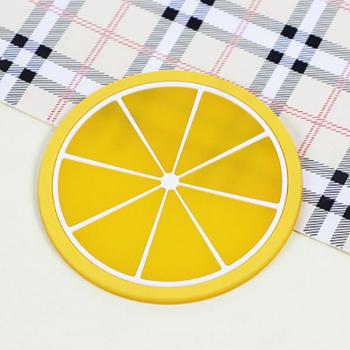 Cushioned Fruit Shape Cup Pad