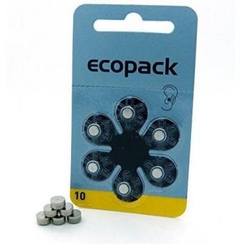 Varta Ecopack Typ 10 Batterien für Hörgeräte