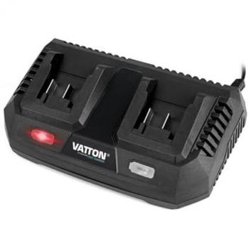 Base De Carga Rápida Doble Vatton 20V 3Ah