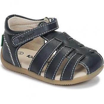 Sandales enfant Kickers BIGFLO-2 Bleu 23