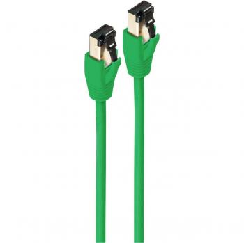 SHIVERPEAKS 1.0m F/FTP Cat.8.1 Patch Cable, Green