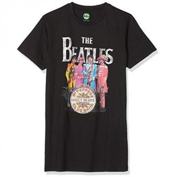 T-shirt Beatles Sgt Pepper Edition Unisexe Noir M